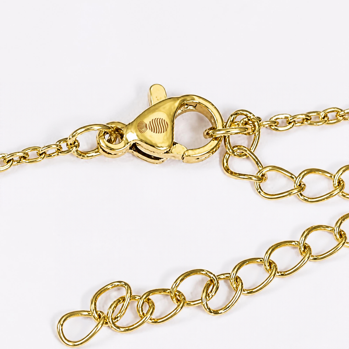 Signature Anchor Cable Chain - Gold / 1mm / 45cm