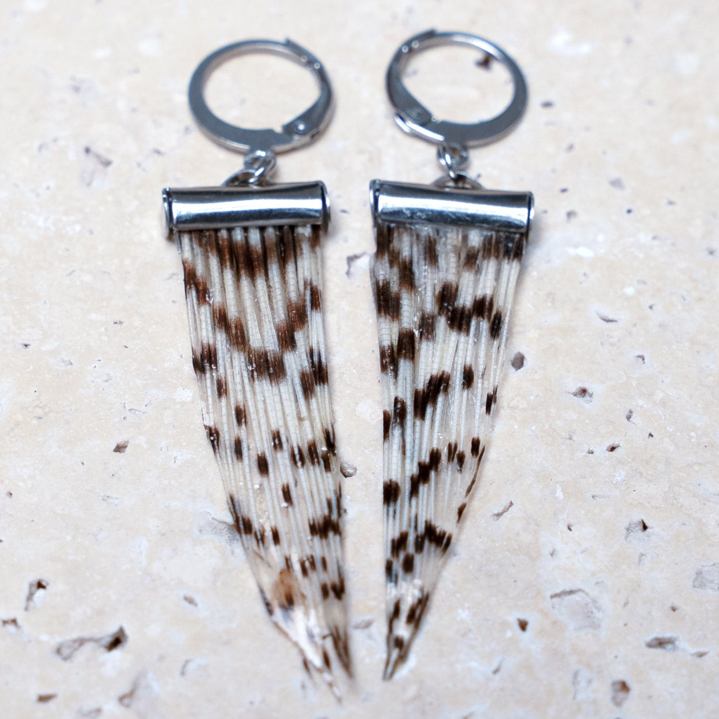 Impact Earrings — Stainless Steel Tube, 13mm