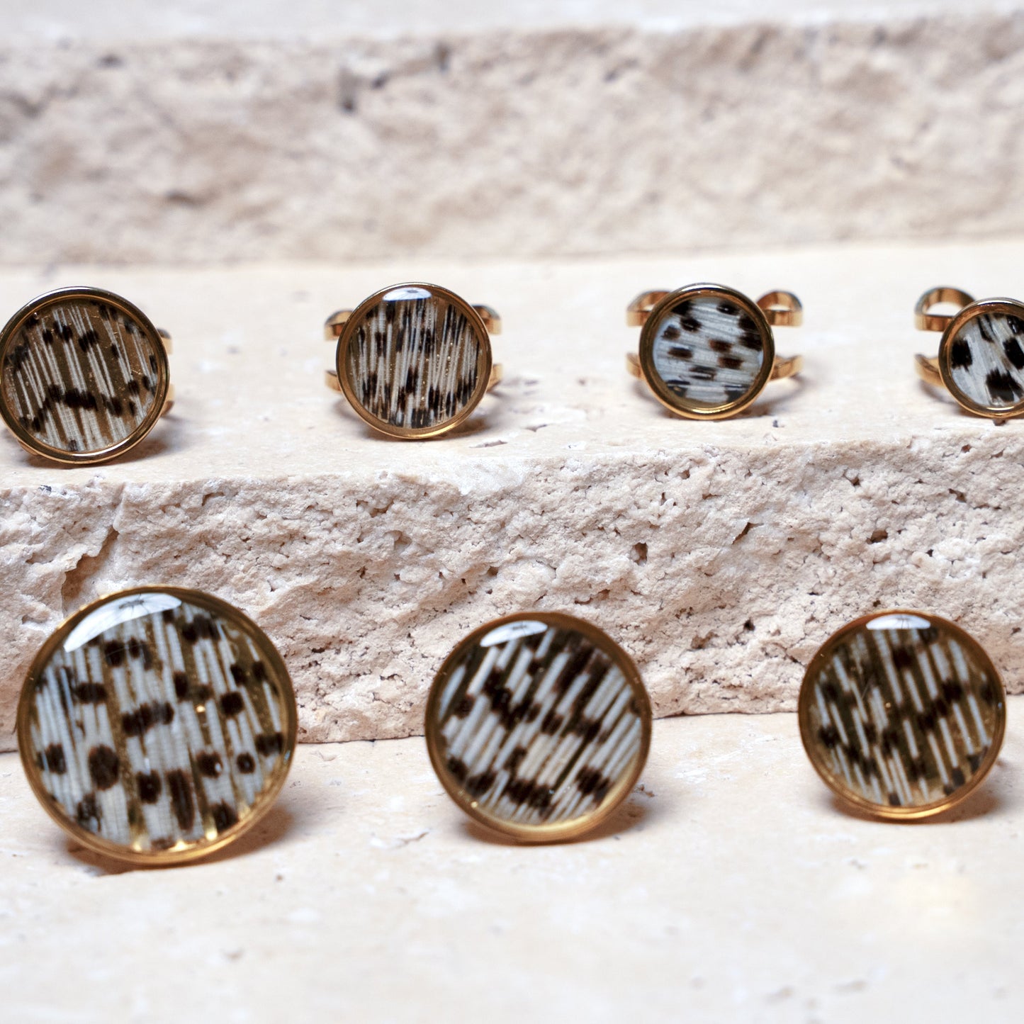 Impact Ring — Gold Circle, 20mm