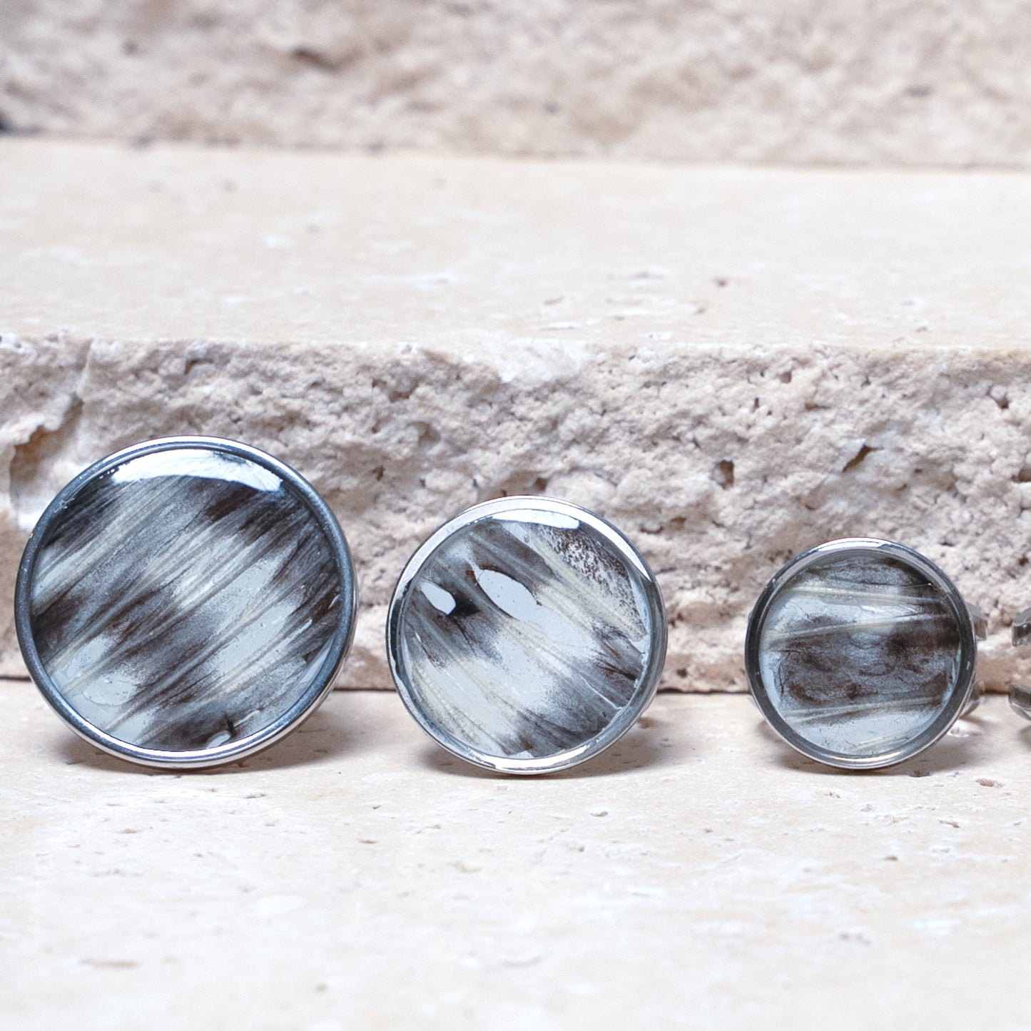 Venom Light Ring — Stainless Steel Circle, 25mm