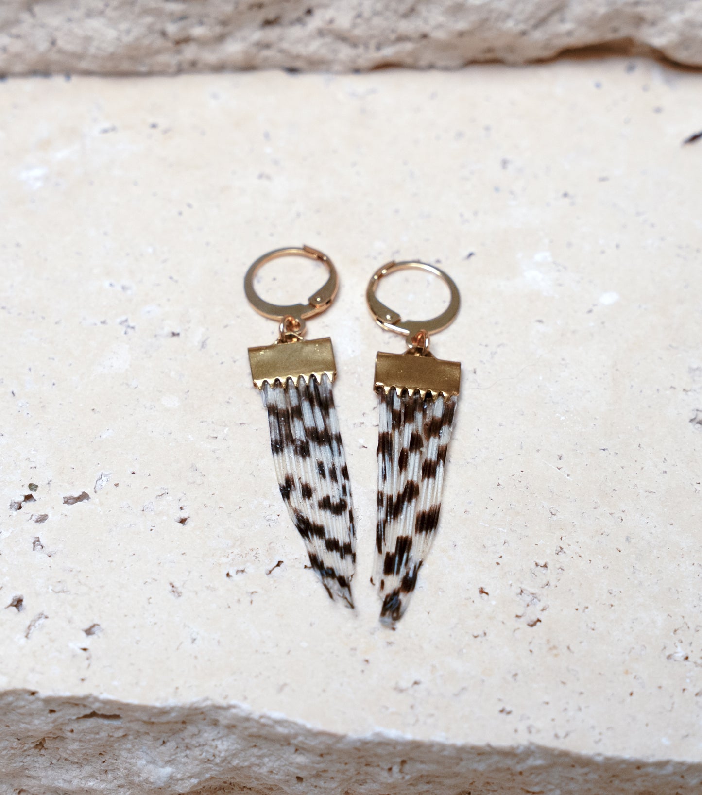 Impact Earrings — Gold Flat, 10mm
