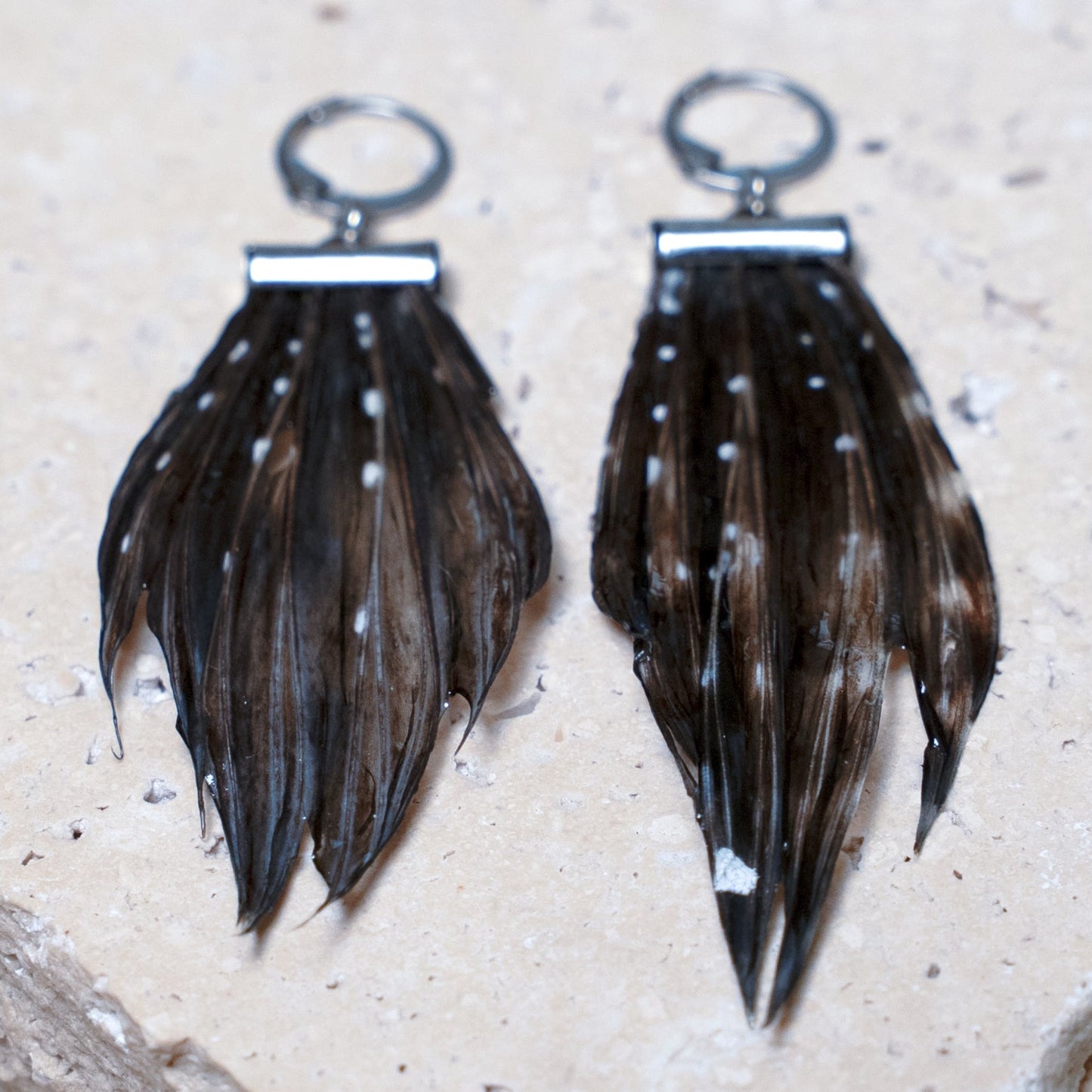 Venom Earrings — Stainless Steel Tube, 13mm