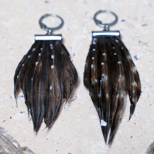 Venom Earrings — Stainless Steel Tube, 13mm