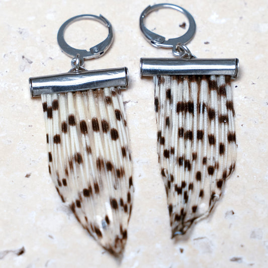 Impact Earrings — Stainless Steel Tube, 20mm