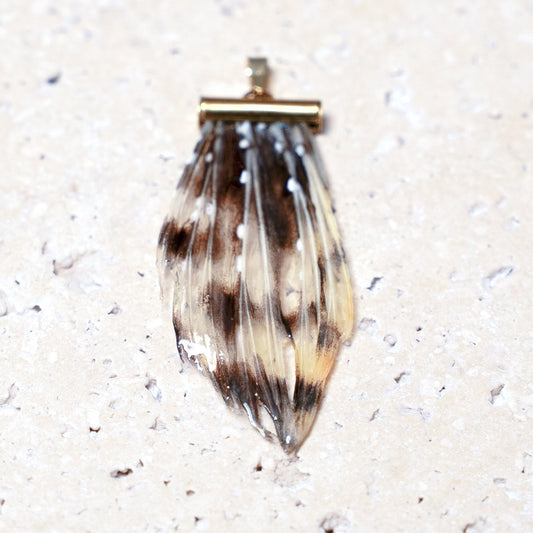 Venom Pendant — Gold Tube, 20mm