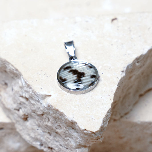 Impact Pendant — Stainless Steel Round, 13mm