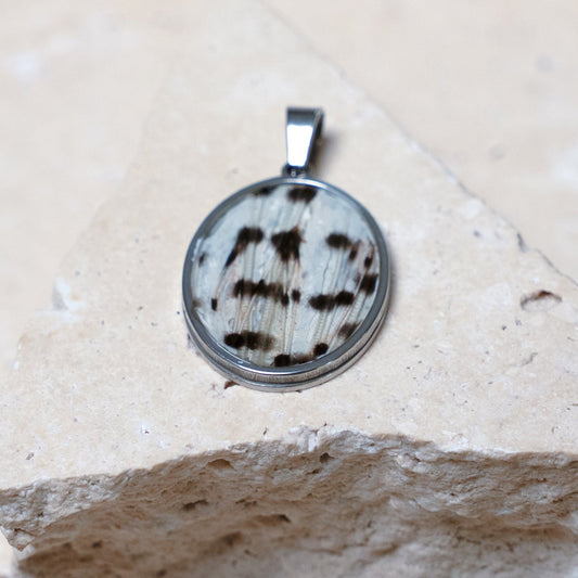 Impact Pendant — Stainless Steel Oval