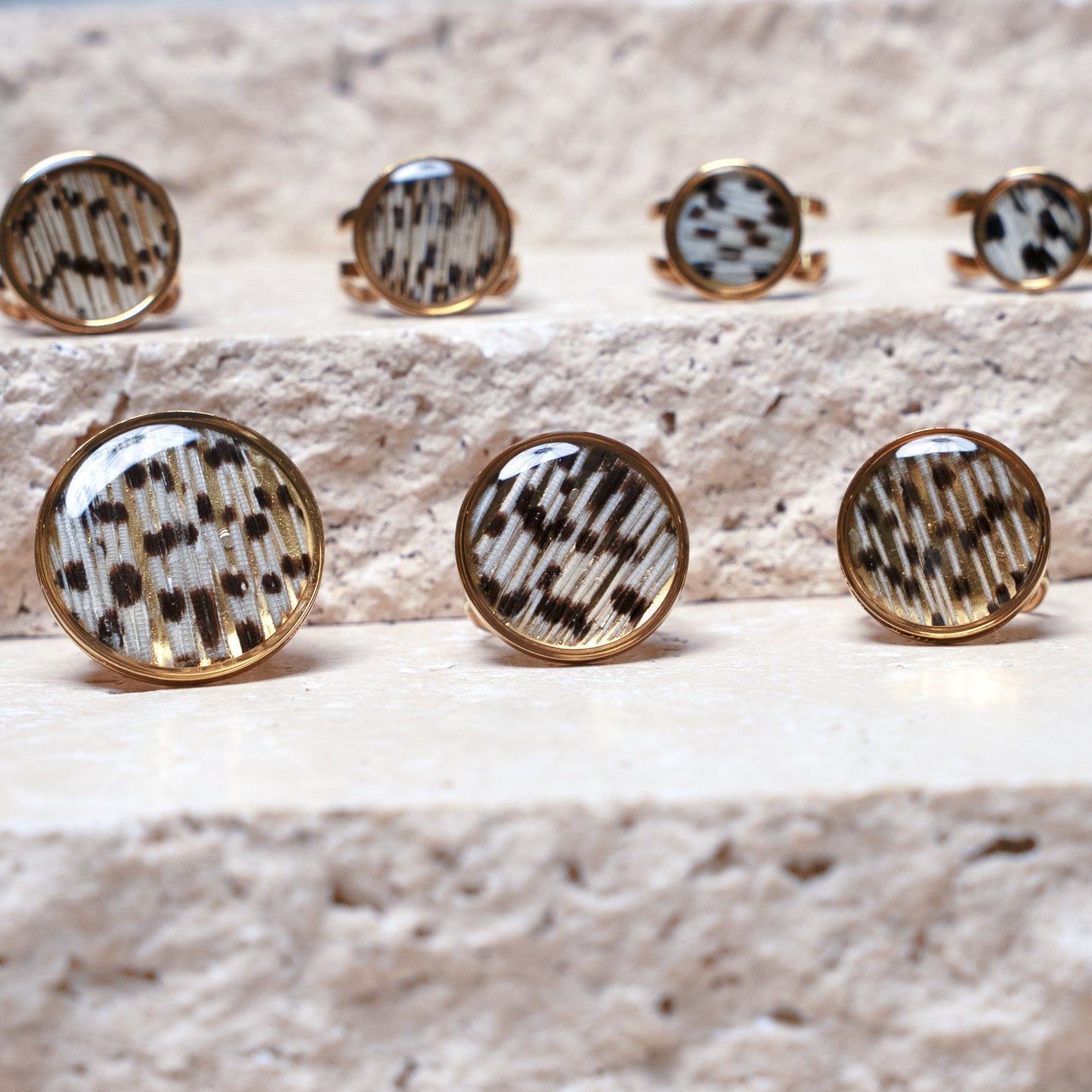 Impact Ring — Gold Circle, 12mm