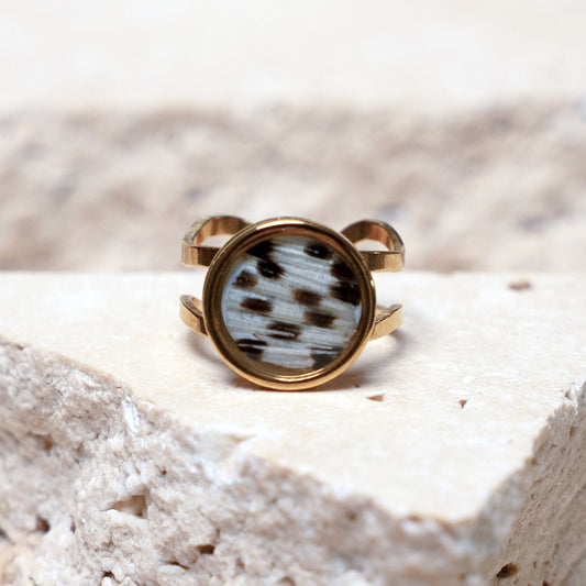 Impact Ring — Gold Circle, 12mm