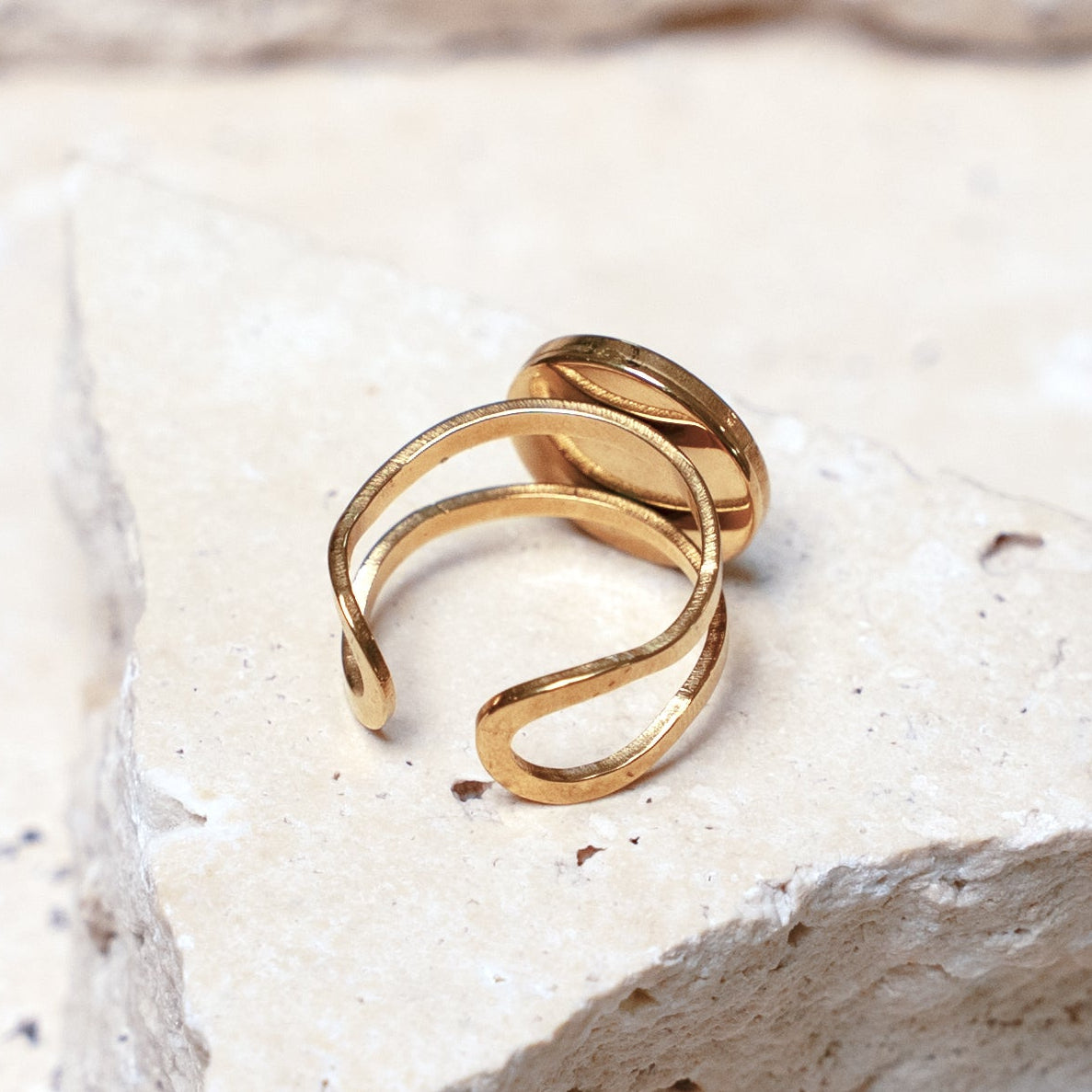 Venom Light Ring — Gold Circle, 12mm