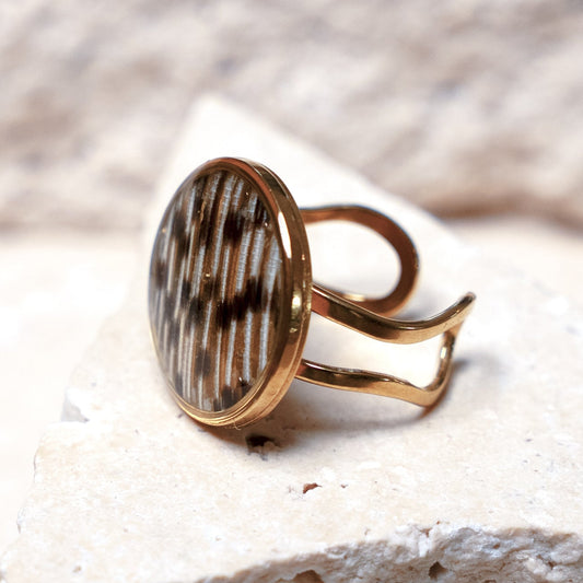 Impact Ring — Gold Circle, 18mm