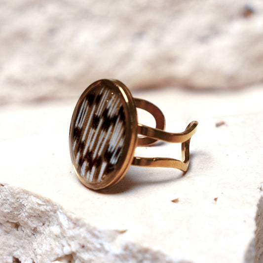 Impact Ring — Gold Oval