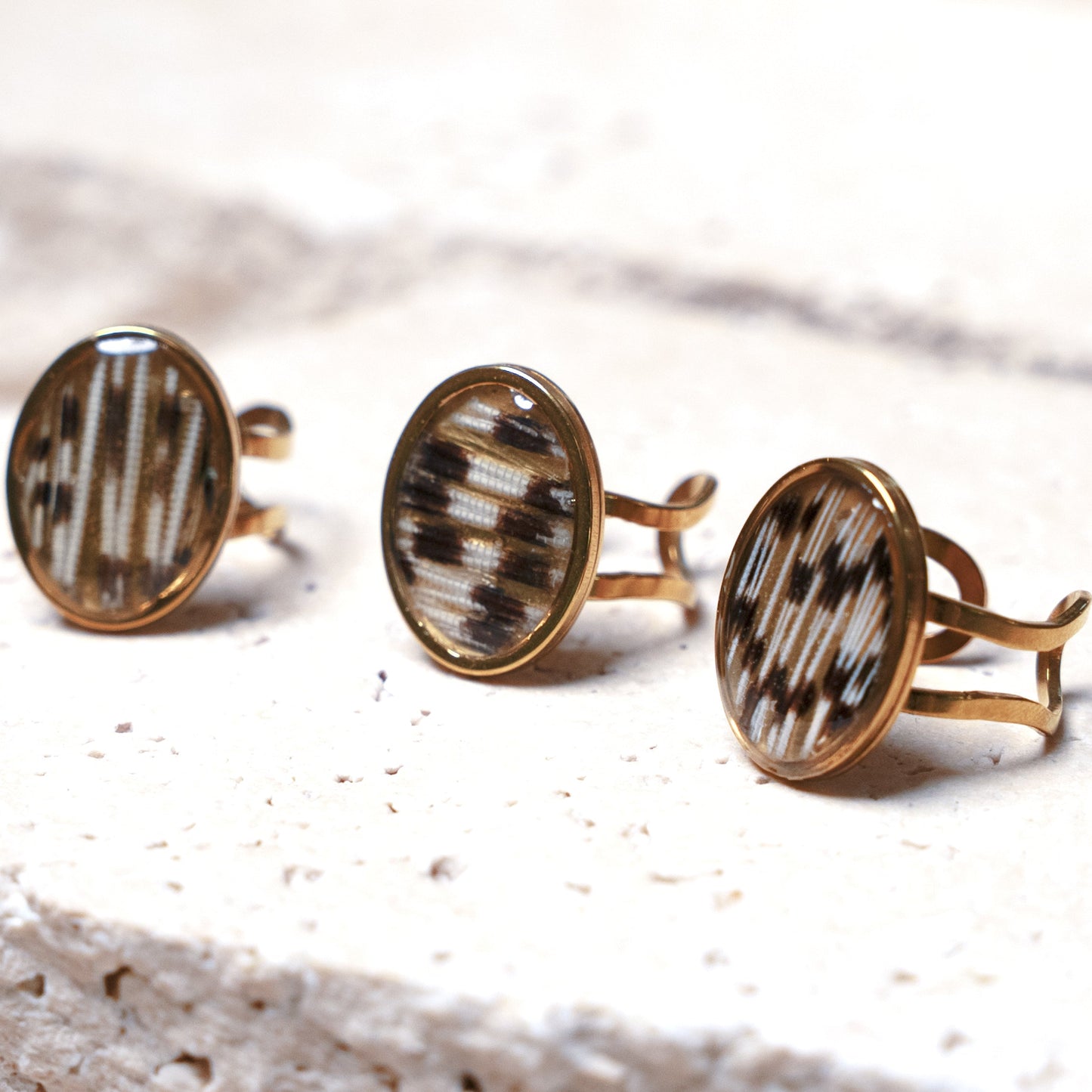 Impact Ring — Gold Oval