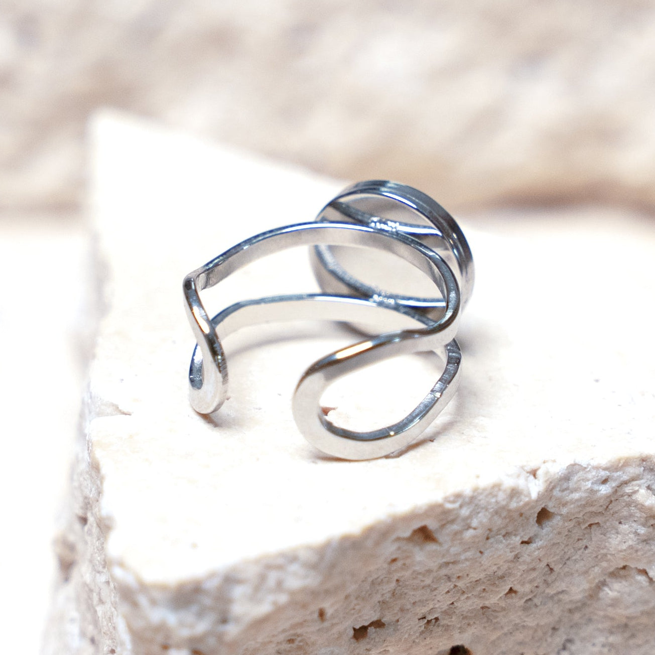 Impact Ring — Stainless Steel Circle, 10mm