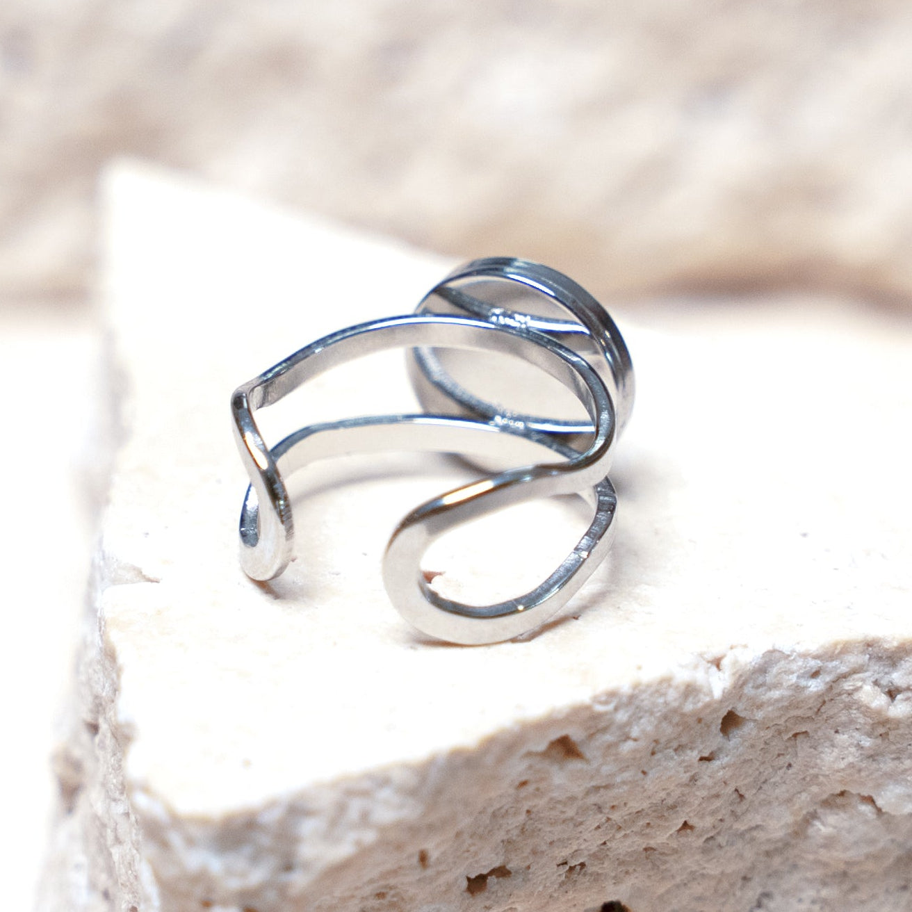 Venom Light Ring — Stainless Steel Circle, 10mm