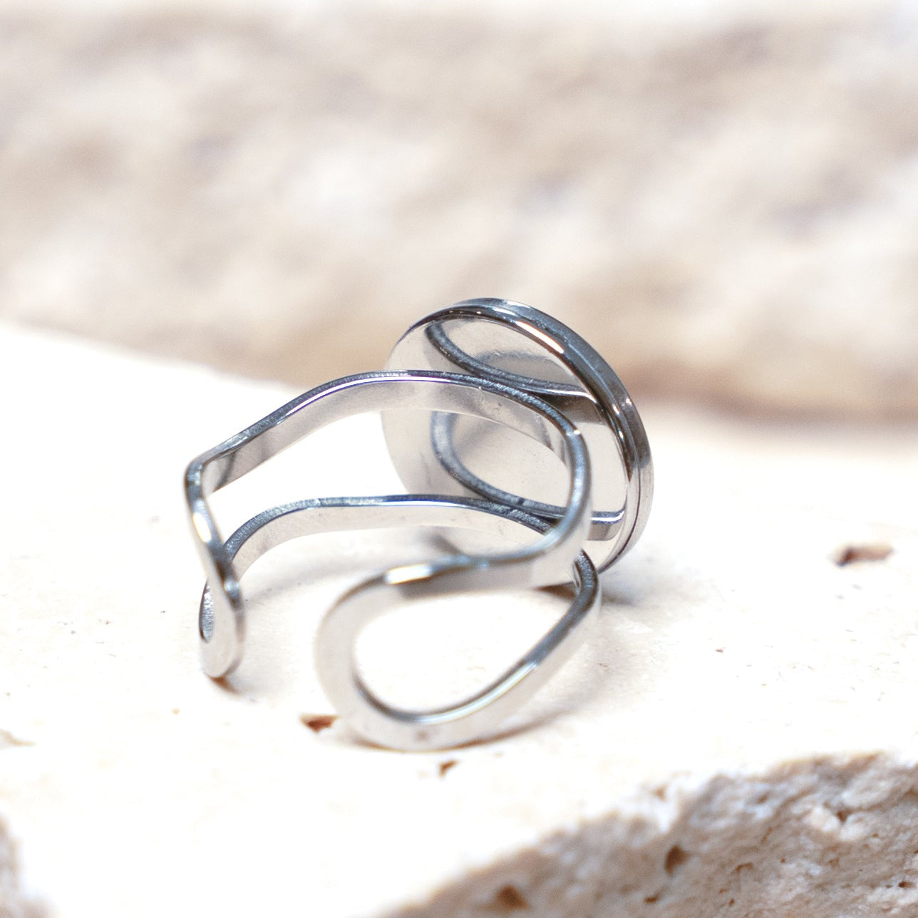 Venom Light Ring — Stainless Steel Circle, 12mm