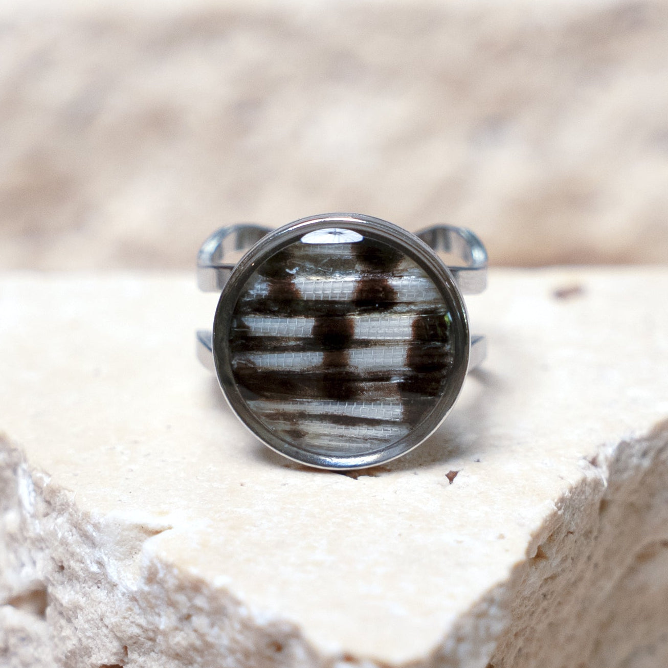 Impact Ring — Stainless Steel Circle, 14mm