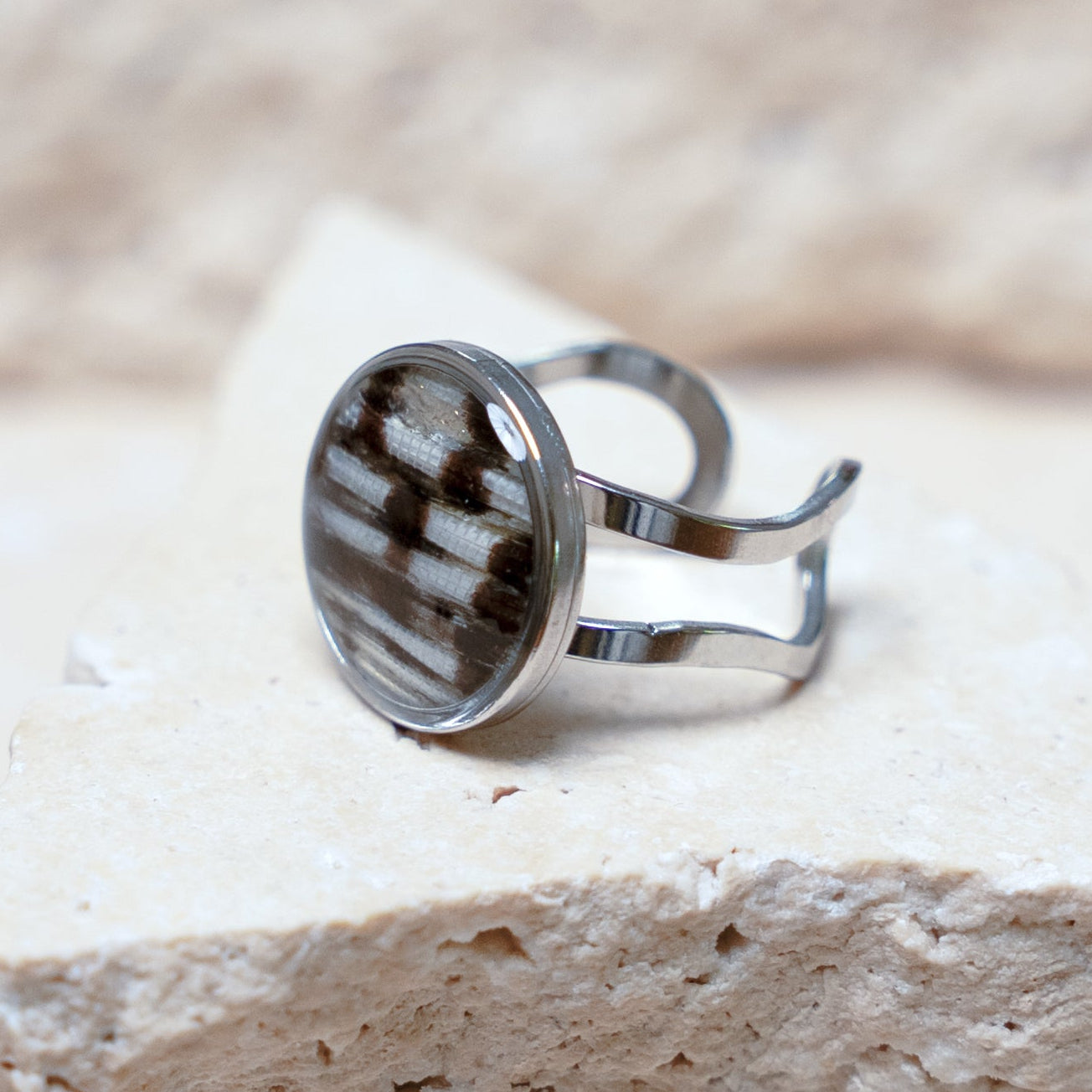 Impact Ring — Stainless Steel Circle, 14mm