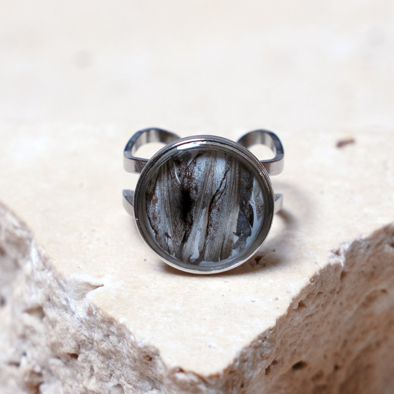 Venom Light Ring — Stainless Steel Circle, 14mm