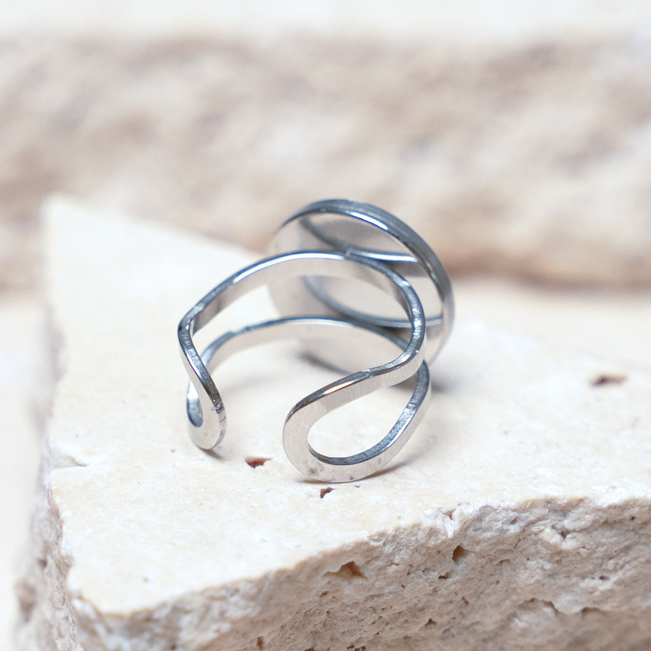 Venom Light Ring — Stainless Steel Circle, 14mm