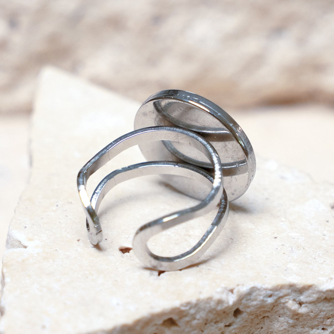 Venom Light Ring — Stainless Steel Circle, 16mm