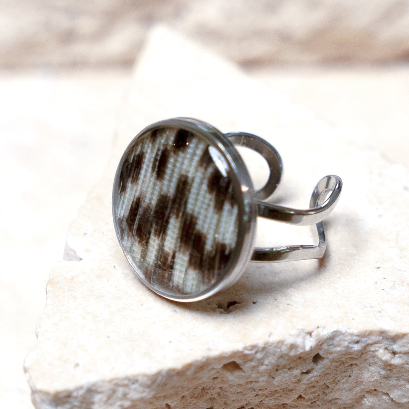 Impact Ring — Stainless Steel Circle, 18mm