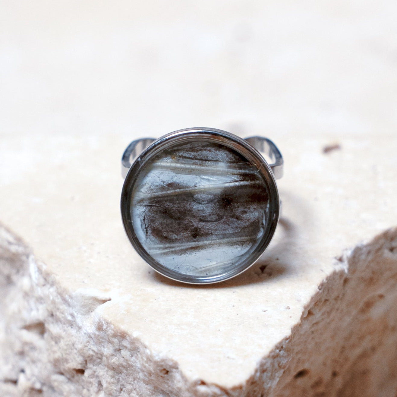 Venom Light Ring — Stainless Steel Circle, 18mm