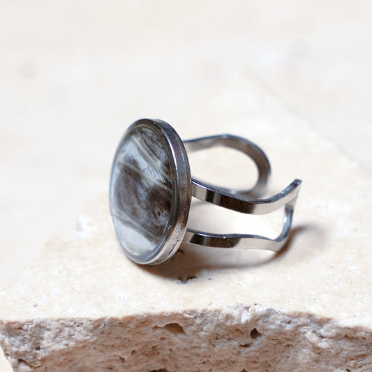 Venom Light Ring — Stainless Steel Circle, 18mm