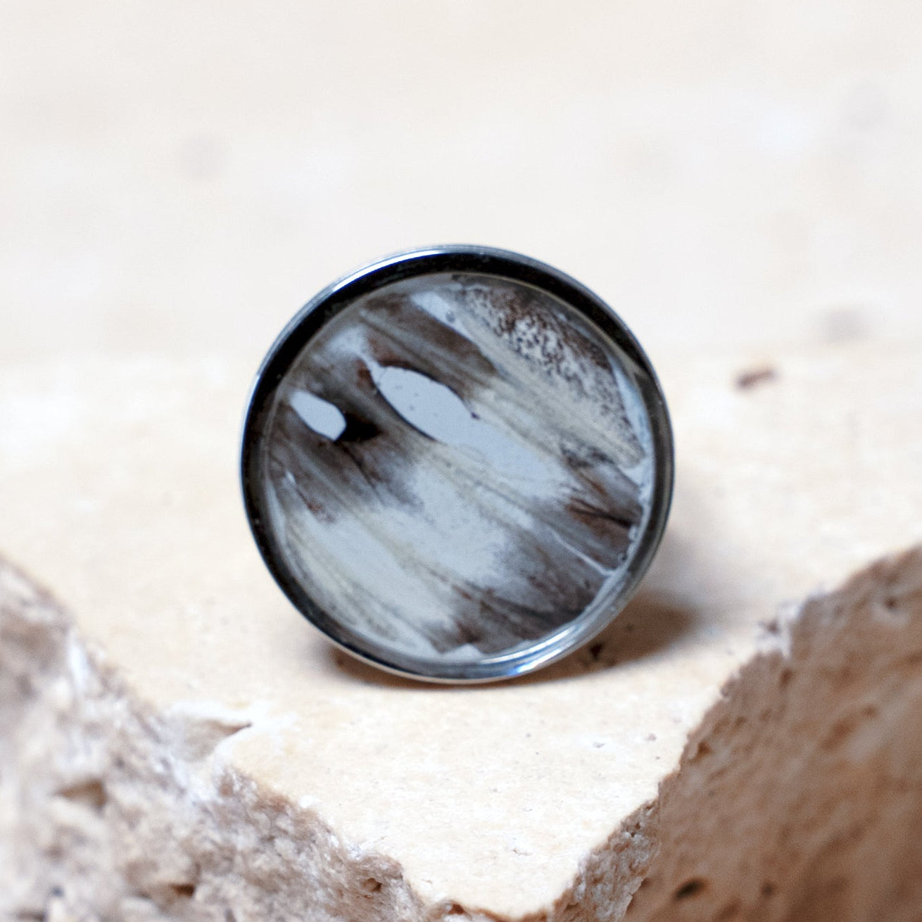 Venom Light Ring — Stainless Steel Circle, 20mm