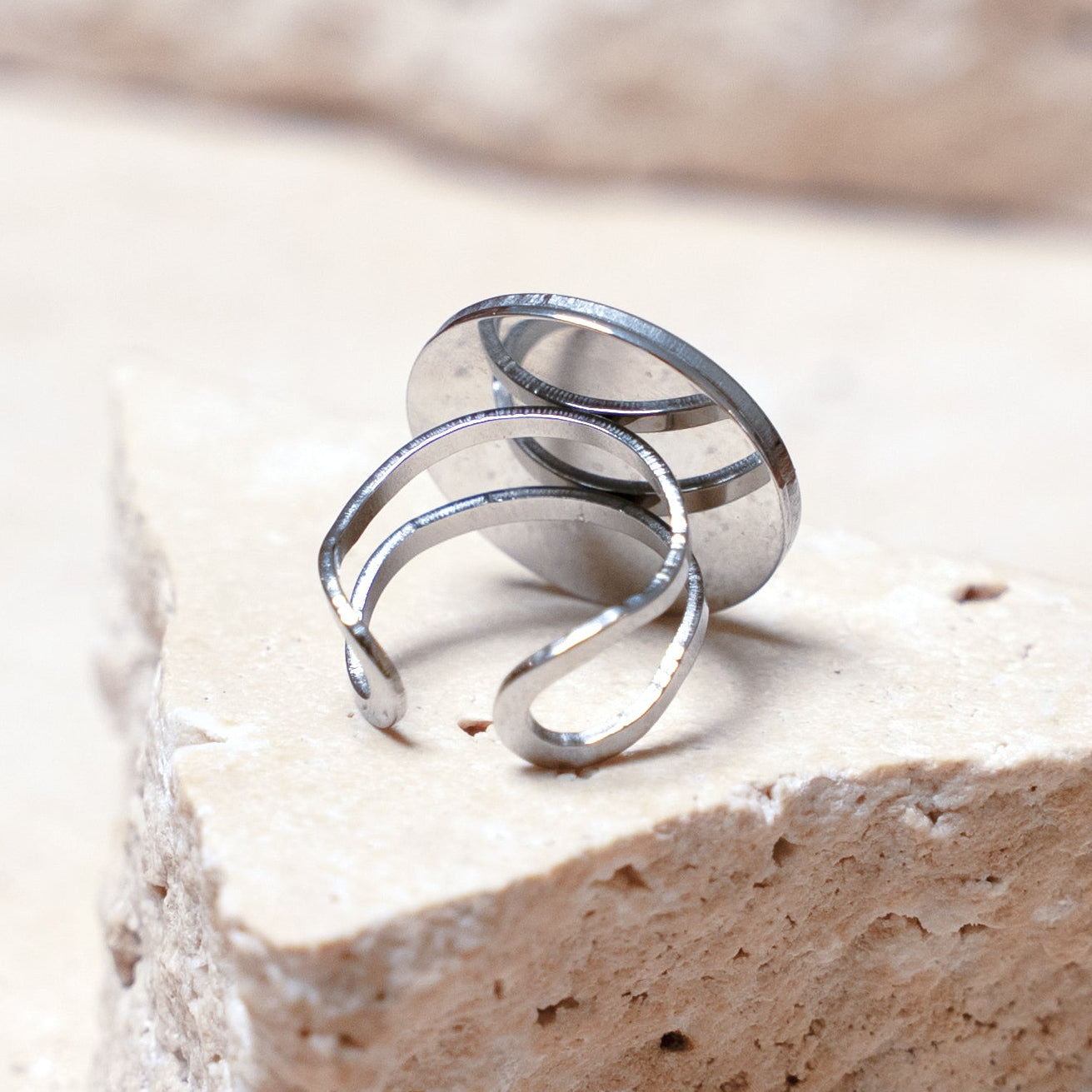 Impact Ring — Stainless Steel Circle, 20mm