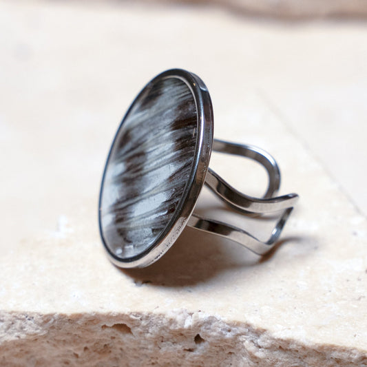 Venom Light Ring — Stainless Steel Circle, 25mm