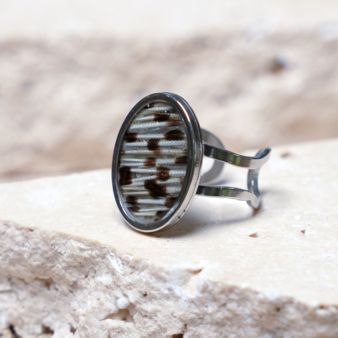 Impact Ring — Stainless Steel Oval