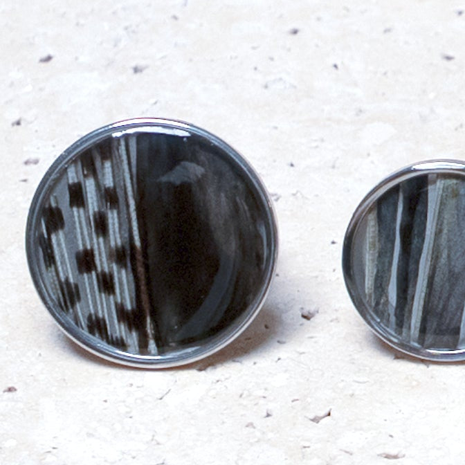 Composition Ring — Stainless Steel Circle, 25mm